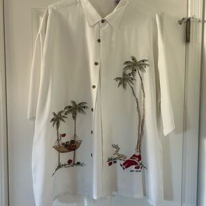 Christmas shirt Happy Holidays Santa XXXL